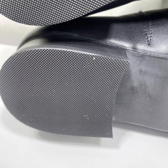 NEW LADUCA Mens Edward Black Oxford Dance Shoes Size 9 Tap Hard Sole Black - Picture 5 of 7